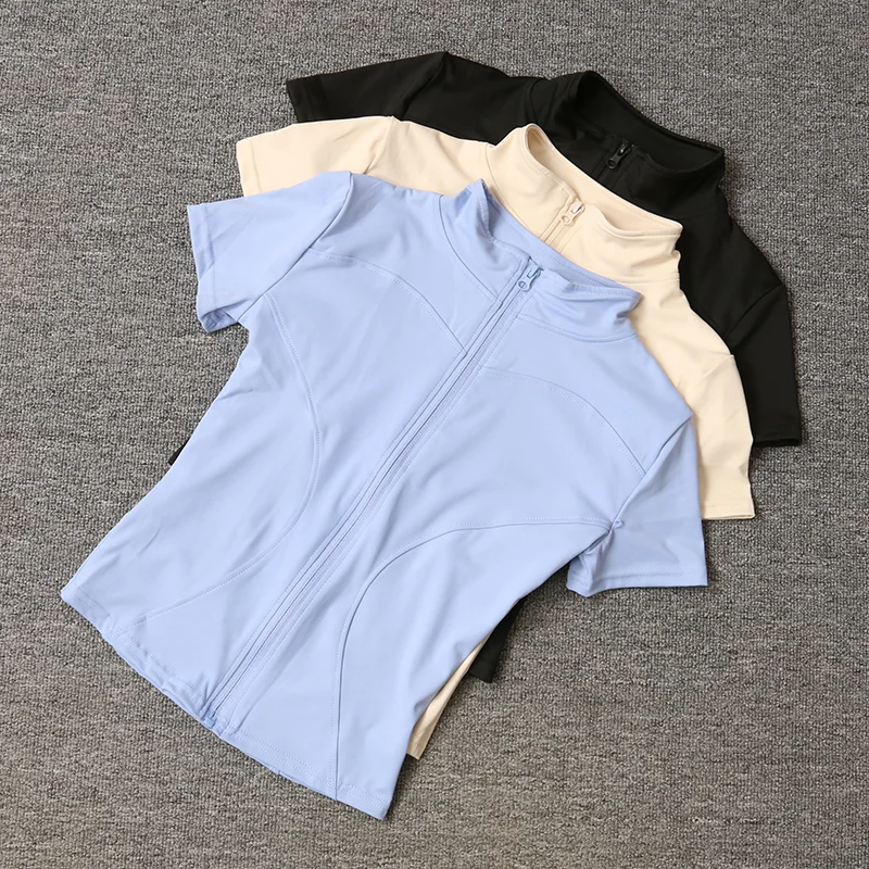Sommer Hohe Qualität Taille Abnehmen Training Tops frauen