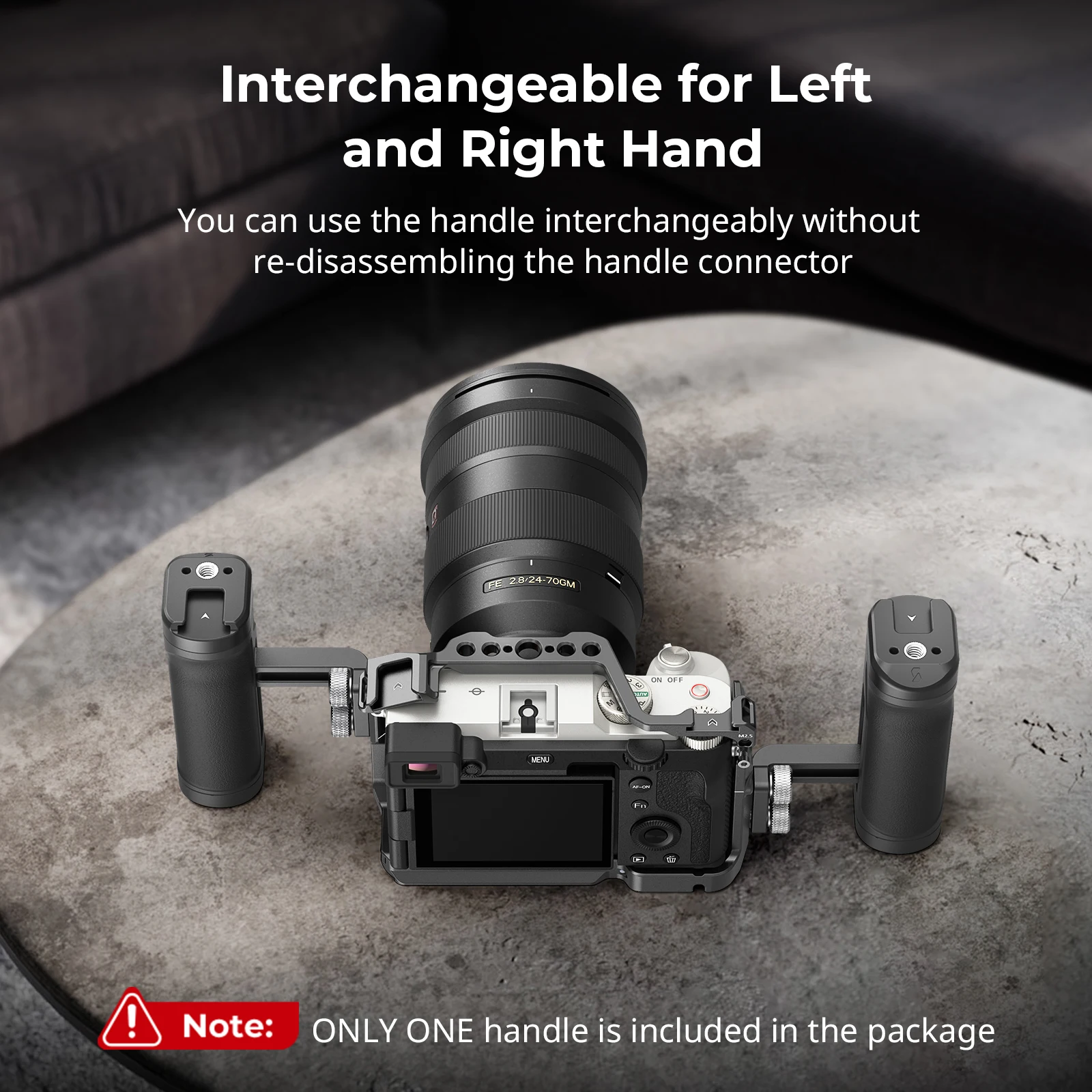SmallRig Mini-Seitengriff für 1/4 Zoll-20 Gewindelöcher – Bild 3