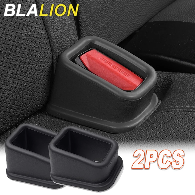 BLALION 2PCS Auto Sicherheitsgurt Slot Fixer Sicherheitsgurte