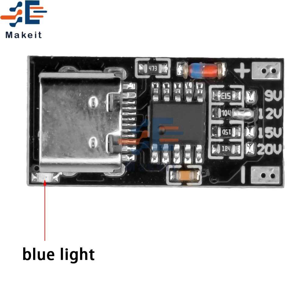 USB-C PD Trigger Board Modul PD/QC Decoy Board Schnellladung – Bild 4