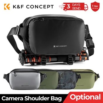 K&F CONCEPT 10L Kamera-Umhängetasche für digitale Canon/Nikon/Sony/DJI Drohnen, leichte