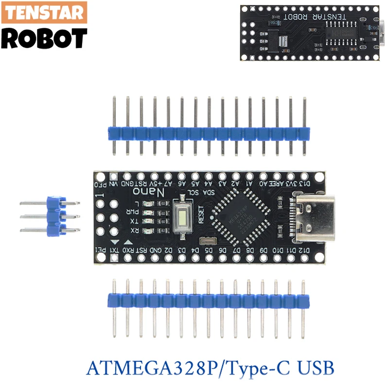 Nano 3.0 Controller mit dem alten Bootloader Mini Typ-C Micro – Bild 3