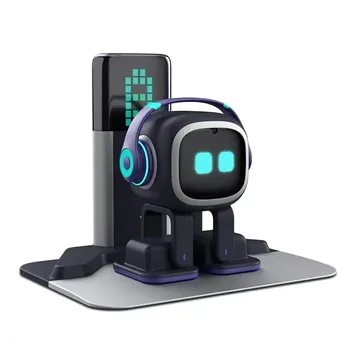 EMO Tuya Intelligenter KI-Roboter für emotionale Unterstützung, interaktiver Desktop-Sprachassistent, EMO Go