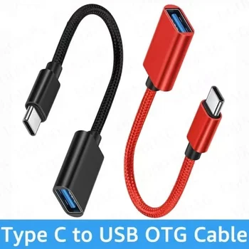 USB-C zu USB OTG Adapter Kabel USB Typ C Stecker auf USB Buchse Kabel Adapter OTG Kabel Konverter für Xiaomi