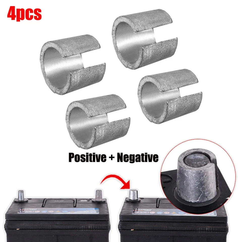 2 Paar Batterie-Negativ-Terminal-Adapter, positive – Bild 2