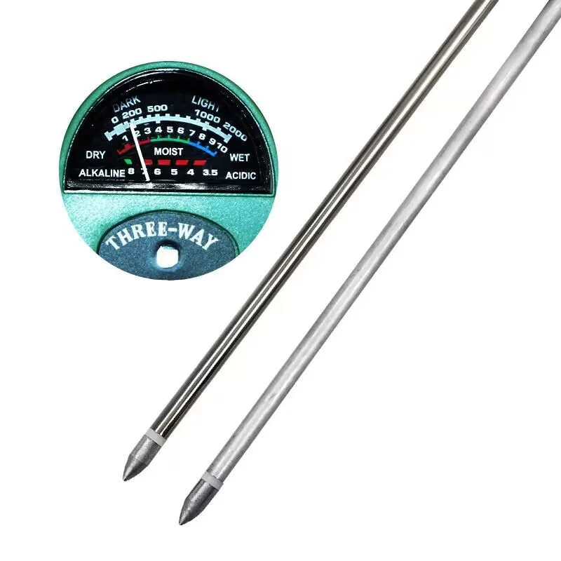 3-in-1 Boden-pH-Messgerät Sonnenlicht-pH-Tester Garten-Blumen – Bild 4