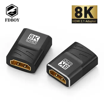 HDMI 2.1 Verlängerung 8K 60 Hz / 4K 120 Hz, Buchse auf Stecker