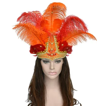 Brasilien Karneval Party Feder Kopfschmuck