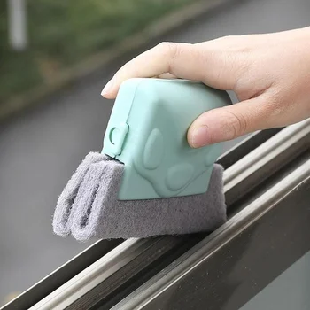 Reinigungstuch für Fensterrillen, Küchenreinigung, Fensterreinigungsbürste, Fensterschlitz-Reinigungsbürste