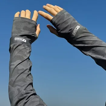 UPF50+ Kühlende Armstulpen Locker Sitzend Sonnenschutz UV-Schutz für Männer Frauen Fahren Radfahren