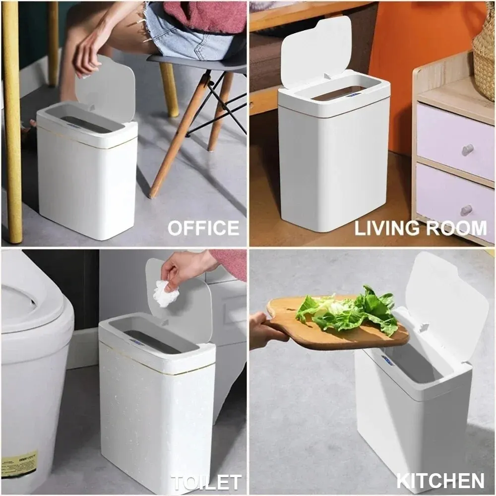 Intelligenter Badezimmer-Mülleimer, automatische Verpackung – Bild 4