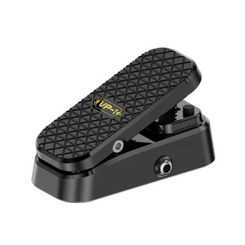 Lautstärkenausdruck Gitarreneffektpedal 2in1 Dual Control Silent Buffer Metallgehäuse Stereo-Schnittstelle