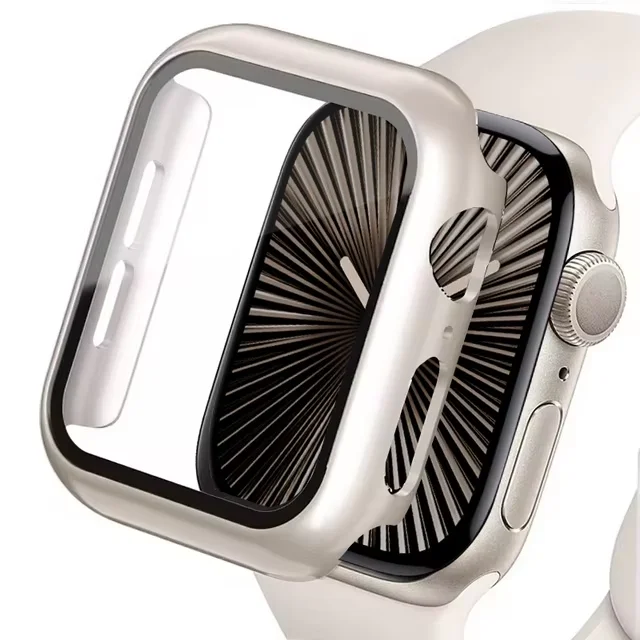 Gehärtetes Glas + Hülle für Apple Watch 10 46 mm 42 mm Ultra – Bild 3