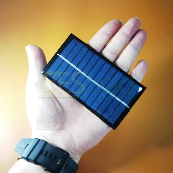 Solar Panel 6V 1W Mini Solar System DIY Für Batterie Handy Ladegeräte Tragbare Solarzelle Ladung 3,7V 4,2V