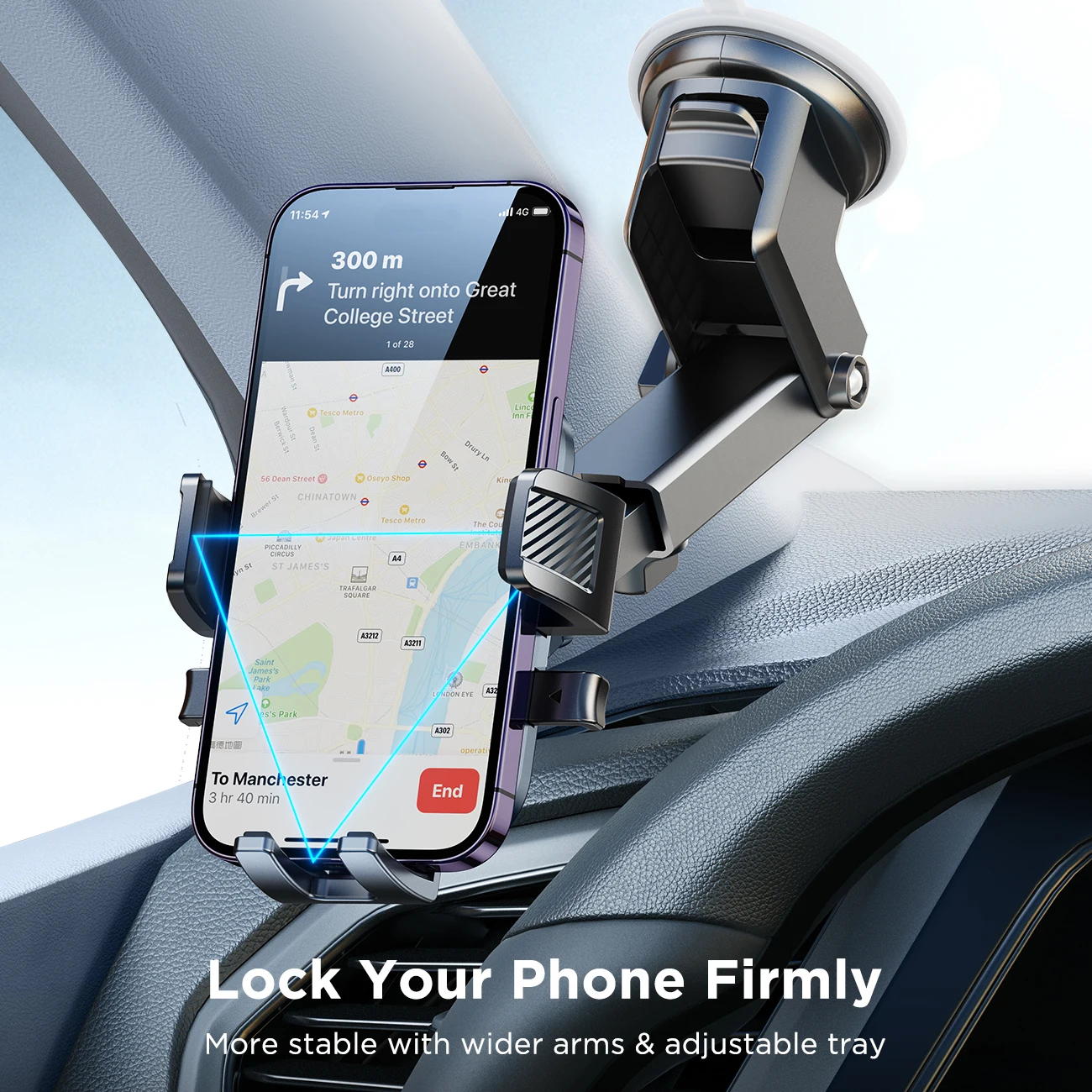 Joyroom Universal Auto Halterung Telefon Halter mit Saugnapf – Bild 2