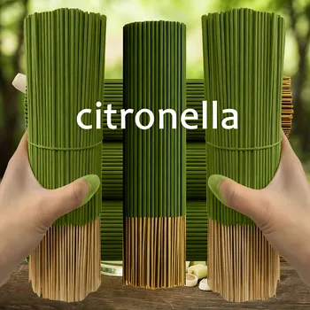 Citronella-Öl-Zitronengrasstäbchen, die die Brenndauer verlängern, künstlicher Holzduft für alle Jahreszeiten