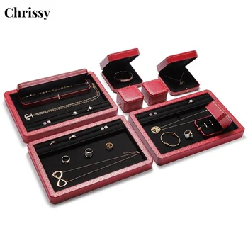 Schmuck Aufbewahrungsbox Ring Box Schmuck Display Sightseeing Palette Armband Halskette Geschenkverpackung