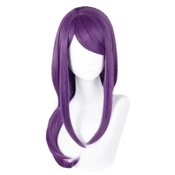 Anime Perücke Cosplay Kamishiro Rize Cosplay Perücke 70 cm Lila Frauen Anime Perücken Hitzebeständige