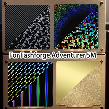 Flashforge Adventurer 5m Bett Aufkleber Ad5m Platte 235x235 PEI Federstahlblech Für Flashforge Bauplatte 3d