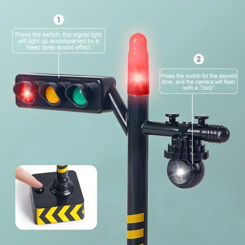 Neues Mini-Ampel-Spielzeugmodell Simulierte – Bild 3