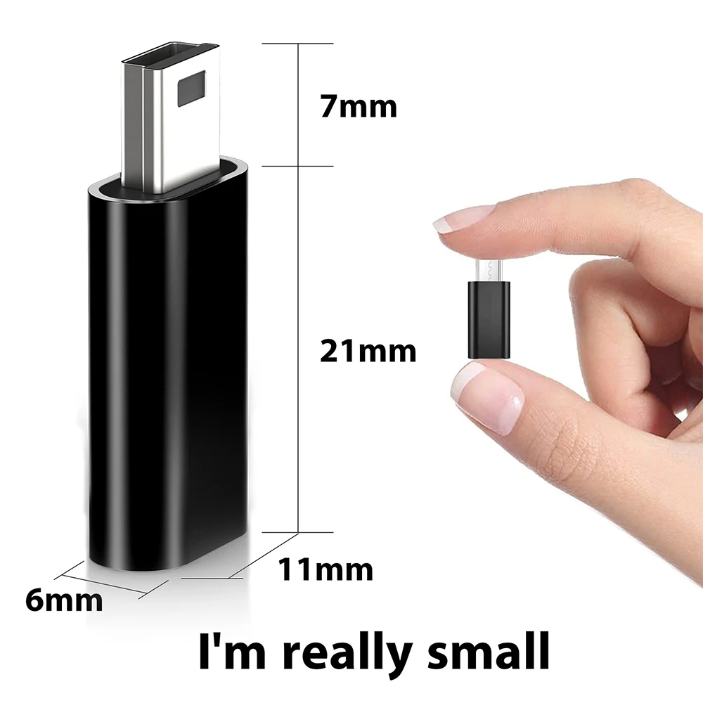 Typ C auf Mini-USB-Adapter, Schnelllade-Datenübertragung – Bild 6