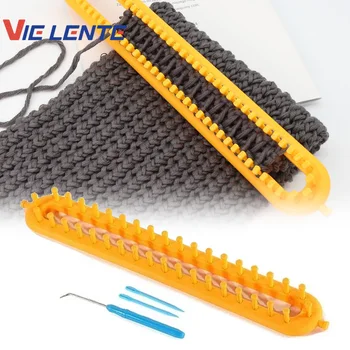 Rechteck Stricken Webstuhl Weben Schal Pullover Hut Schal Nähen Stricken Maschine DIY Handgemachte Handwerk