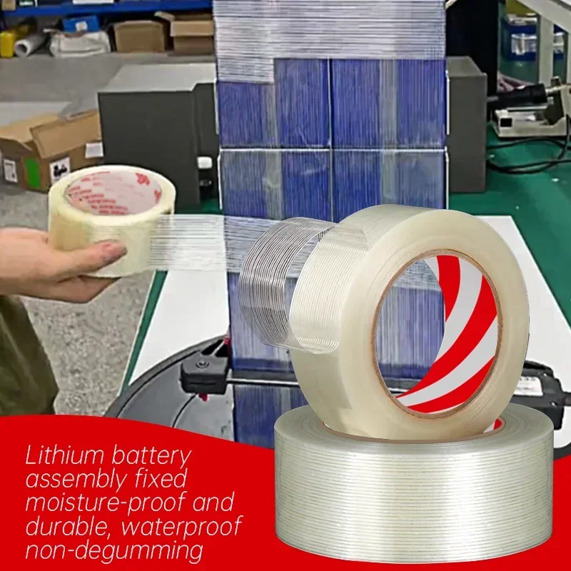 25 m gestreiftes Faserband, Lithium-Akku, Isolierfolie – Bild 6