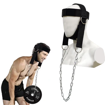 Kopfgeschirr, Sport, Nackentraining, Übungsgurt, Muskelaufbau, Heim-Fitnessstudio für Kraft, Fitness