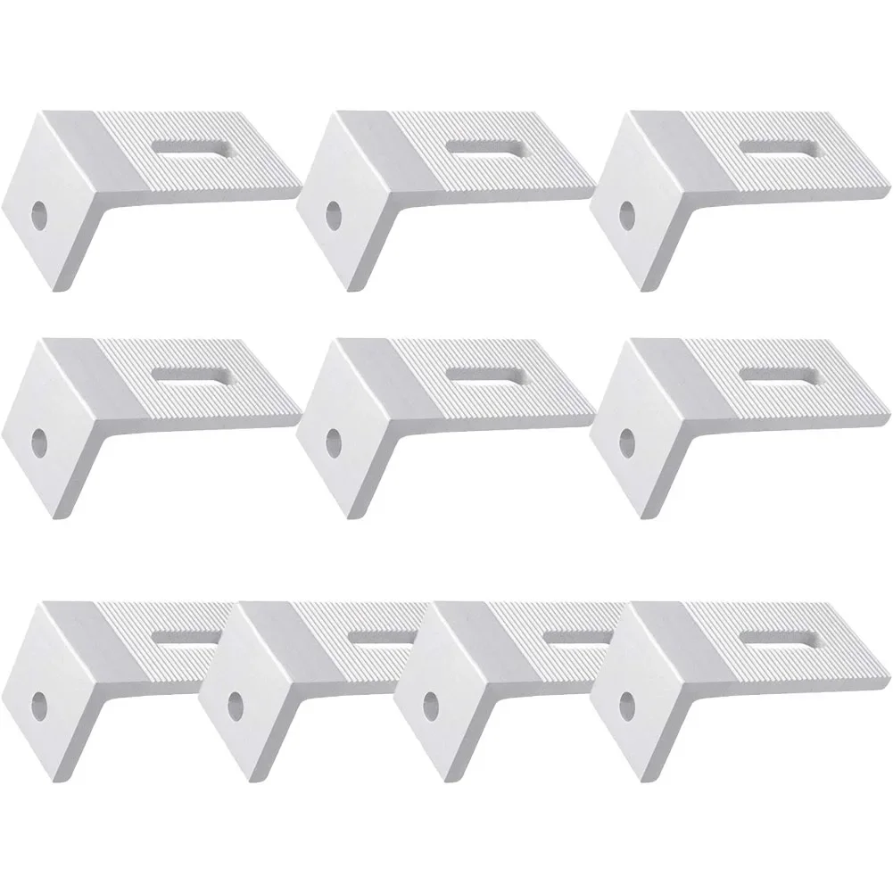 10 stücke Solar Panel Halterungen Flache Dach Montieren Kit