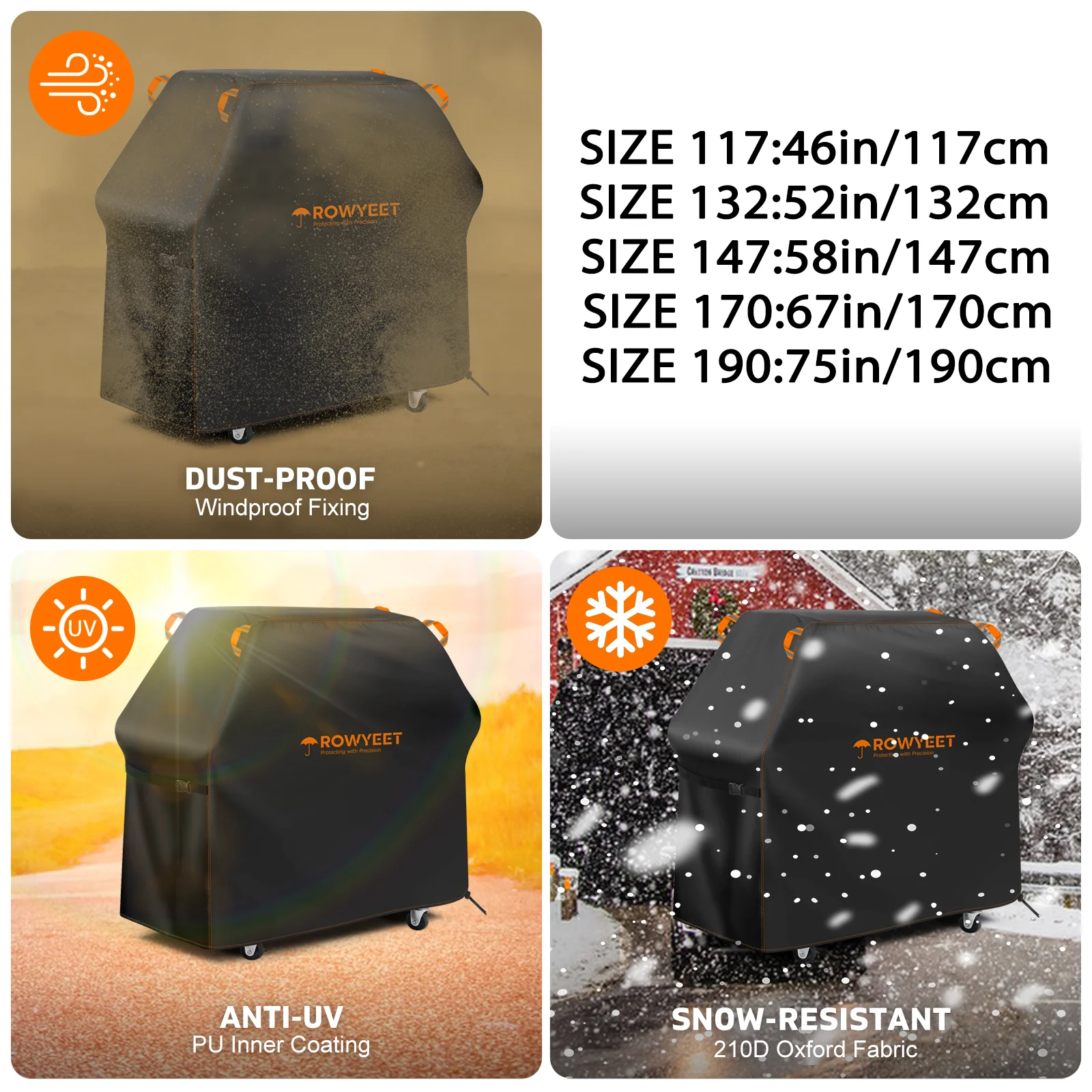 [Ry-210 Orange Line BBQ-Abdeckung] Rowyeet – Bild 2