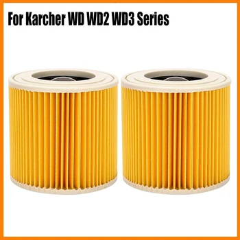Karcher WD WD2 WD3 WD1 MV3 MV2 Serie Nass Trocken Staubsauger Ersatz Patrone Filter Haushalt Reinigung