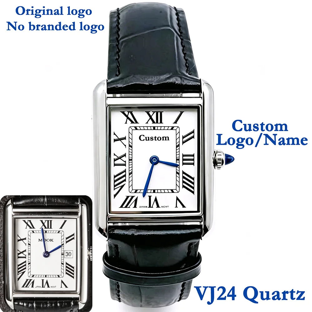 Personalisierte Unisex-Uhr mit individuellem Logo und Namen
