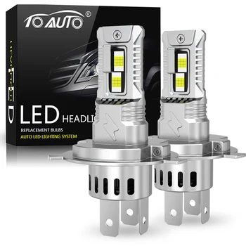 TOAUTO H4 LED-Licht 100 W 20000LM 9005 9006 H11 H7 LED-Scheinwerfer Canbus 36 CSP Auto High Close Lampen Auto