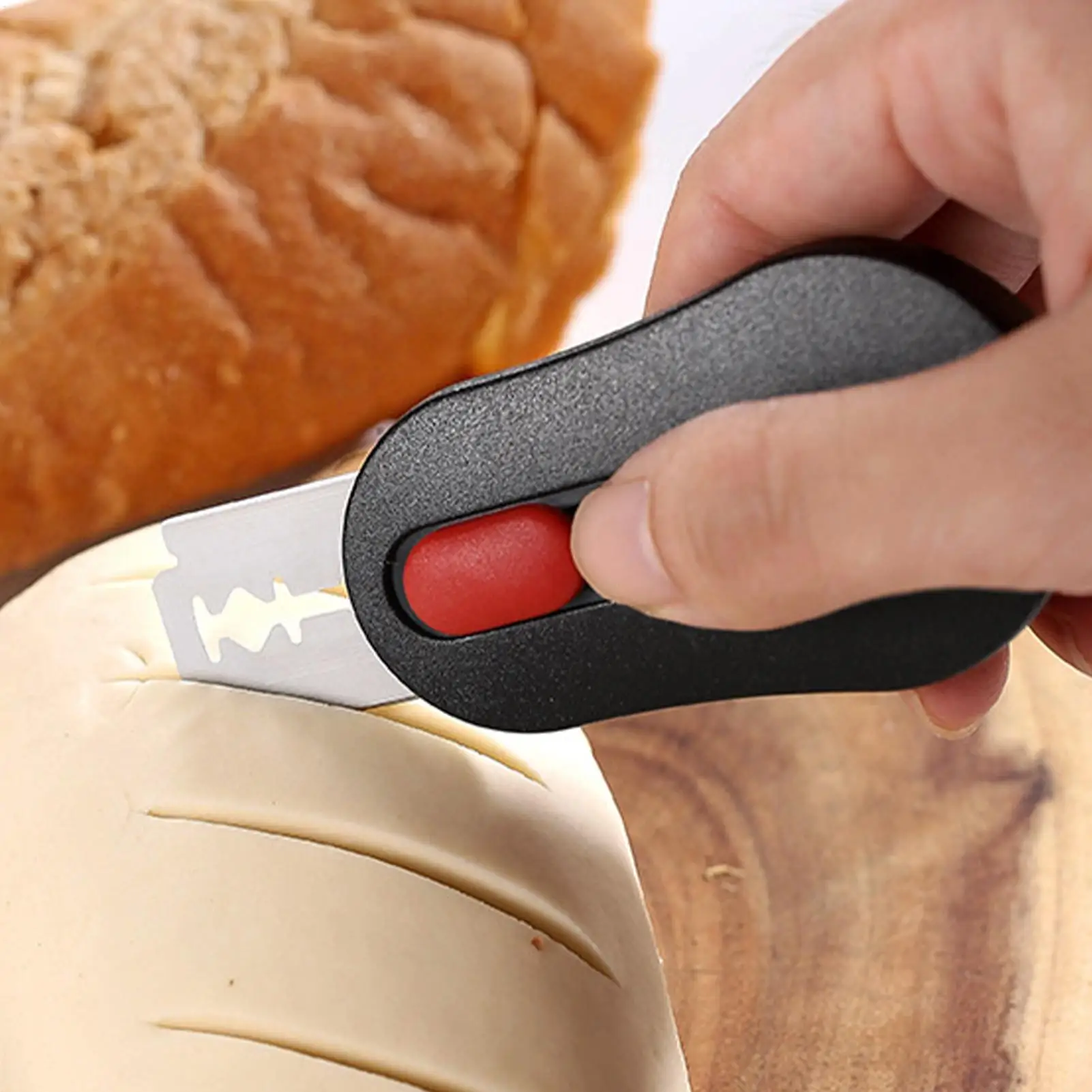 Backen-Score-Werkzeug, magnetisches Küchenschneiden – Bild 2