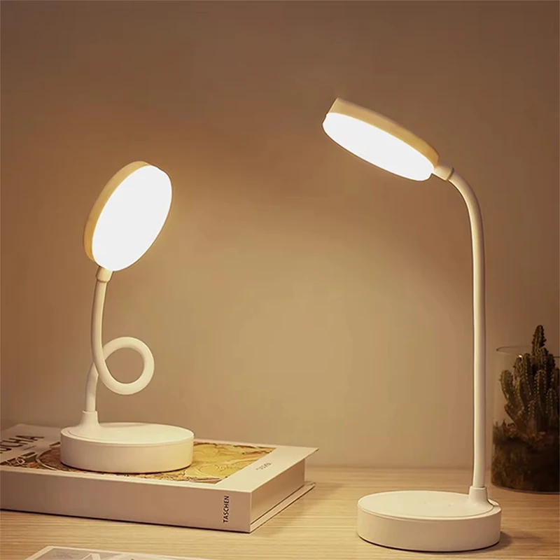 Tragbare LED-Schreibtischlampe, Augenschutz, 3 Modi, Dimmen – Bild 2