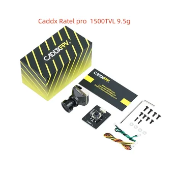 CADDX Ratel Pro 1500TVL 9,5 g ultraleichte FOVD NTSC/PAL CMOS FPV Sternenlicht-Nachtsichtkamera für FPV RC
