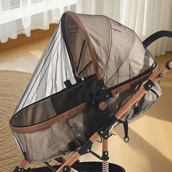 Kinderwagen-Moskitonetz - vollständige Abdeckung, mit dichtem Netz für verbesserten Insektenschutz
