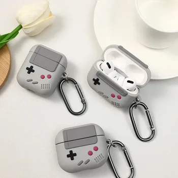 Modische klassische Retro-Spielkonsolen-Kopfhörerhülle für Airpods 4 1 2 3 Pro 2 für AirPods Pro 3 2 Gameboy