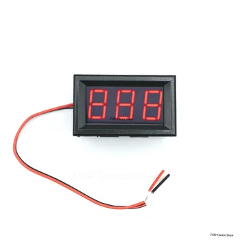 DC 4,5V-30V Wasserdichtes Digitales Voltmeter für Auto, Boot, Motorrad mit 0,56 Zoll LED-Anzeige