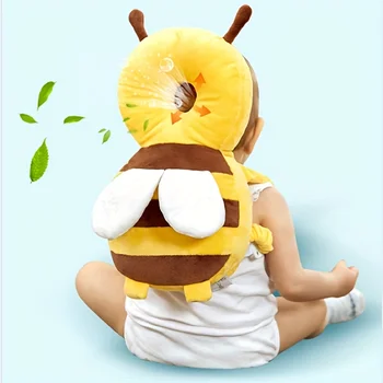 Little Bee Babykissen - atmungsaktive Anti-Fall-Mütze, geeignet für den Kopfschutz von Kleinkindern