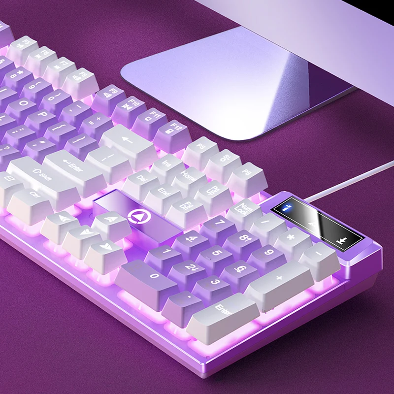YINDIAO Tastatur Gaming Wired Laptop Desktops PC Computer – Bild 3