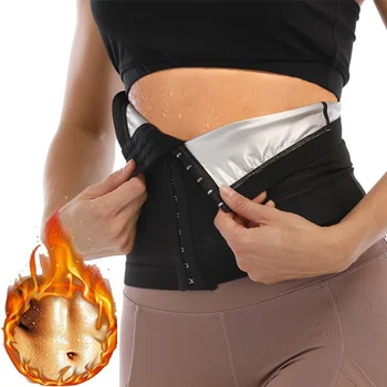 Frauen Bauch Reduzierer Workout Sauna Anzüge Fitness Schweiß Taille Trimmer Gürtel Taille Trainer Fett Brennen