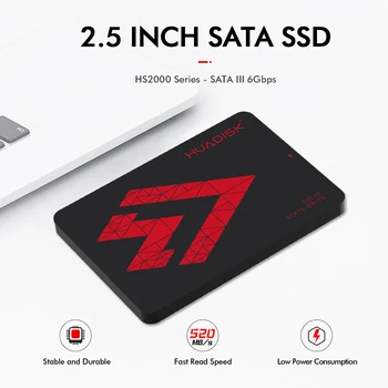 HUADISK Sata3 SSD-Laufwerk 2,5 Zoll Interne SSD-Festplatten 128GB 256GB 512GB 1TB 2TB Solid-State-Laufwerk