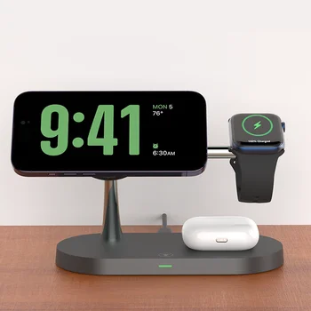 3-in-1 kabelloser Ladeständer für iPhone, Apple Watch und AirPods