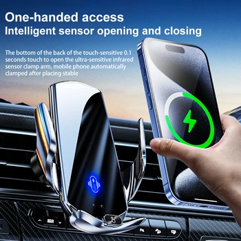 Auto Halterung Drahtlose Ladestation Fahrzeug Telefon Halterungen Auto Telefon Halter Automatische Quick