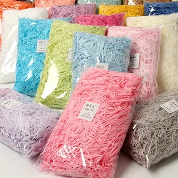 20/50 g mehrfarbige, geschredderte Knisterpapierstränge, geschredderte Knister-Konfetti