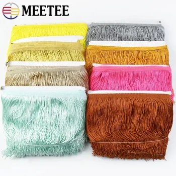 5/10M Polyester Quaste Fransen Für Nähen Latin Kleid Trim Spitze Band Kleidungsstück Vorhang Dekorative