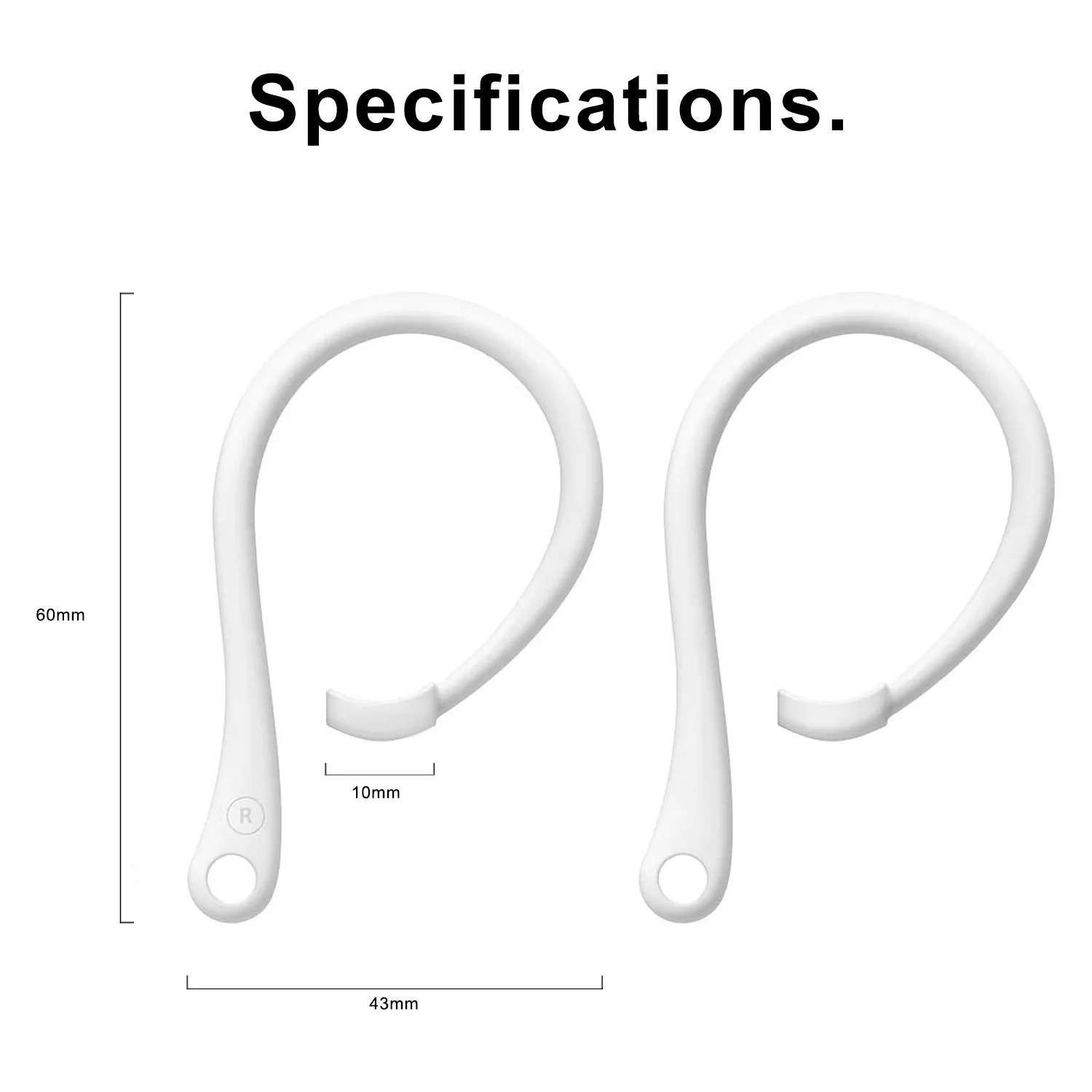 Bluetooth Kopfhörer Silikon Ohrbügel Für Airpods 1/2 Pro – Bild 2