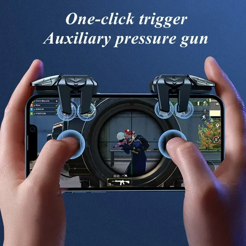 G21 Sechs Finger Handy Spiel Trigger für PUBG Ziel Schießen – Bild 4