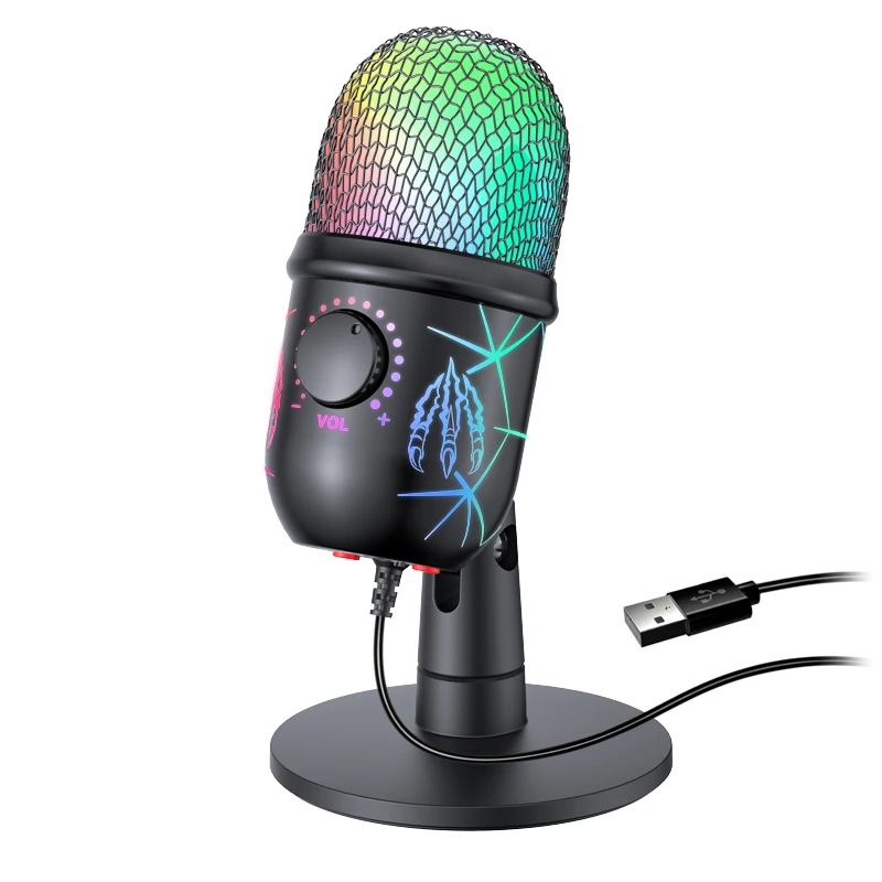 Gaming-Mikrofon, USB-Mikrofon für PC, Kondensator – Bild 6